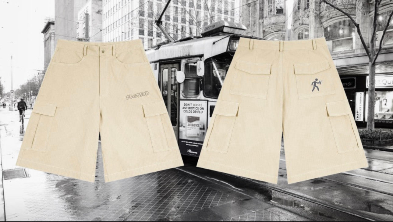 (NOT OUT YET) Woven Cargo Shorts